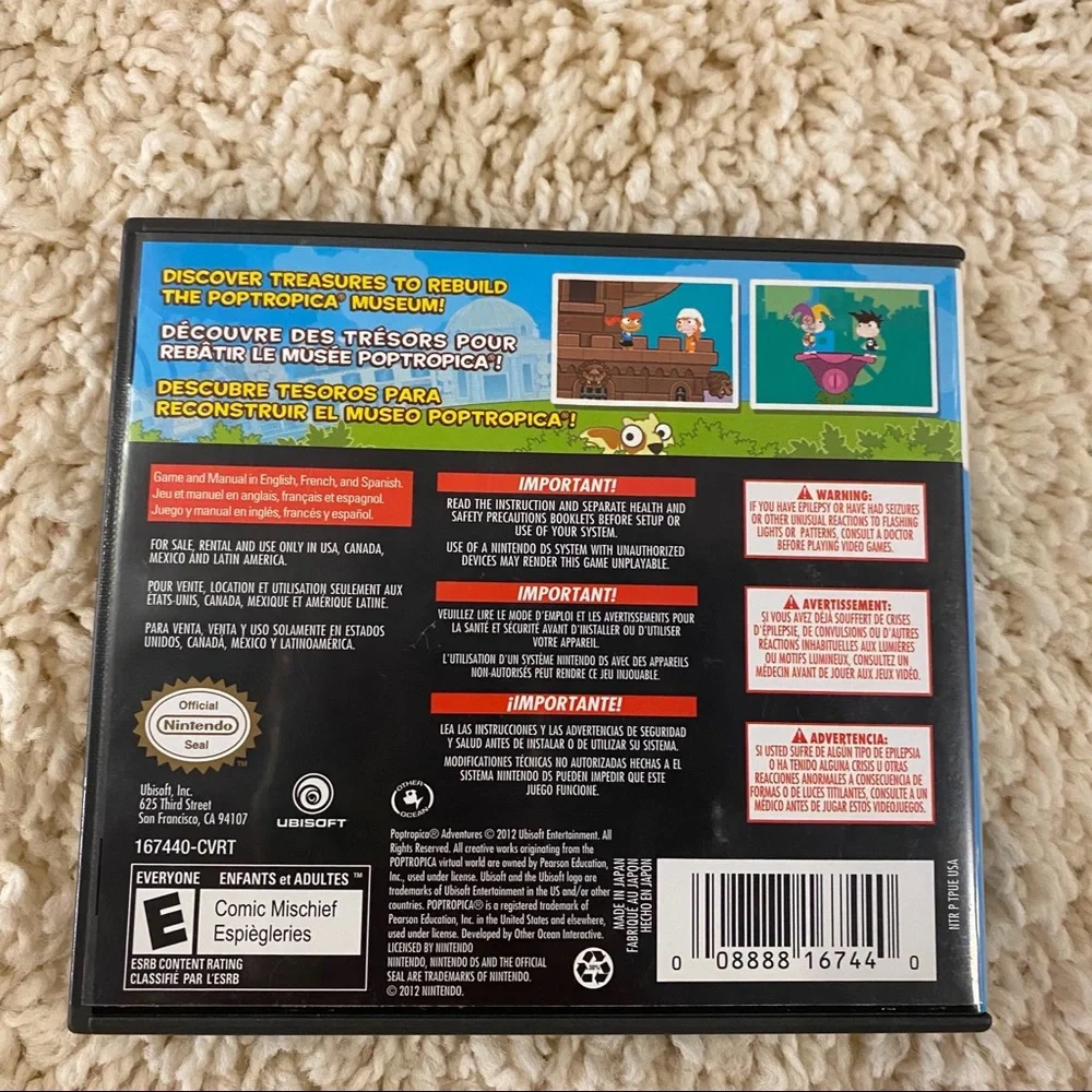 Poptropica Adventures-Nintendo DS